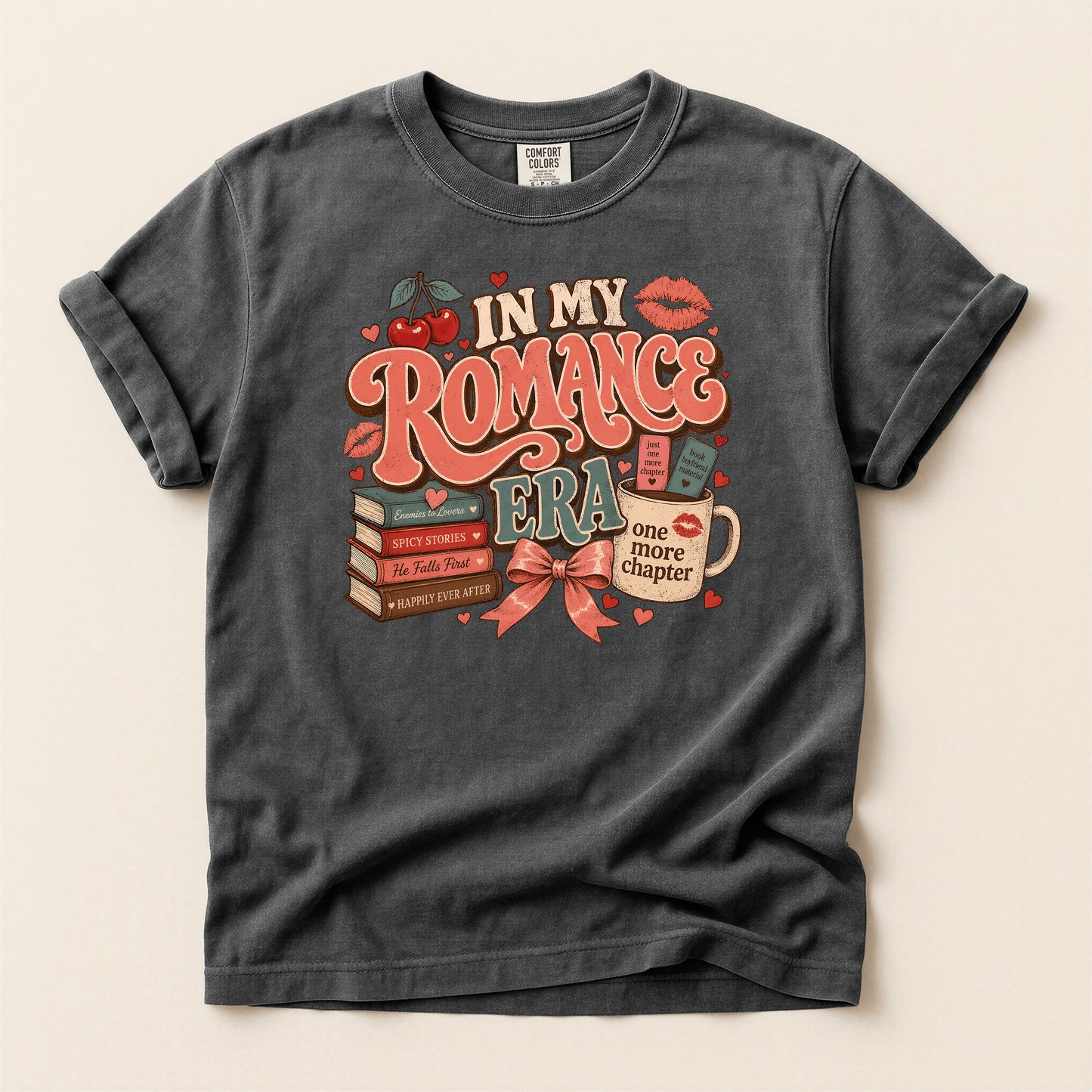 Romance Era T-Shirt — "In My Romance Era" Book Lover Tee