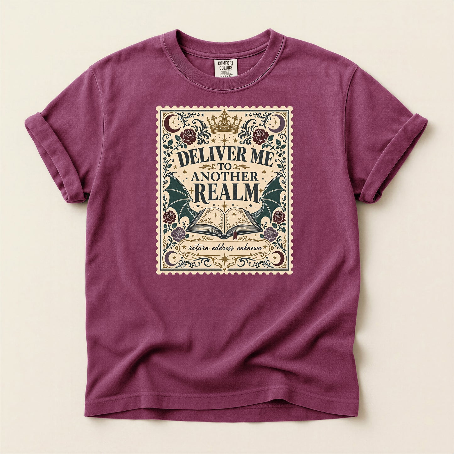 Deliver Me to Another Realm T-Shirt — Vintage Fantasy Graphic Tee