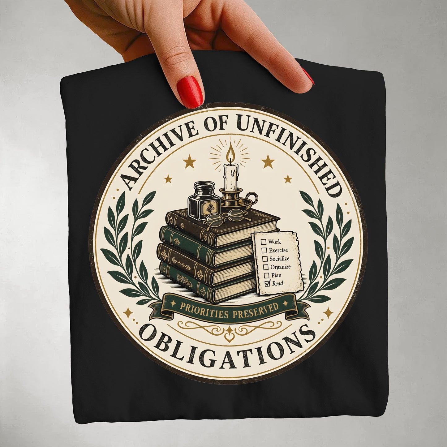 Archive of Unfinished Obligations T-Shirt