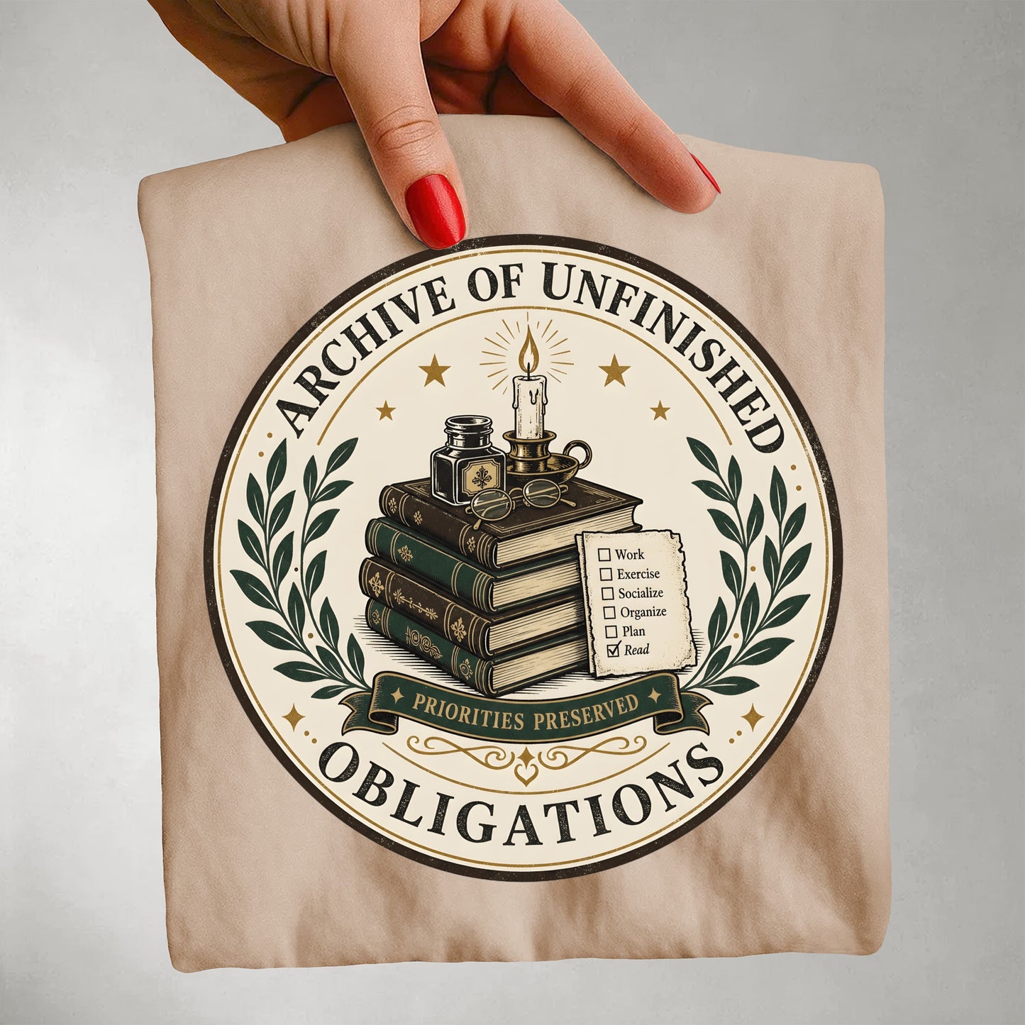 Archive of Unfinished Obligations T-Shirt