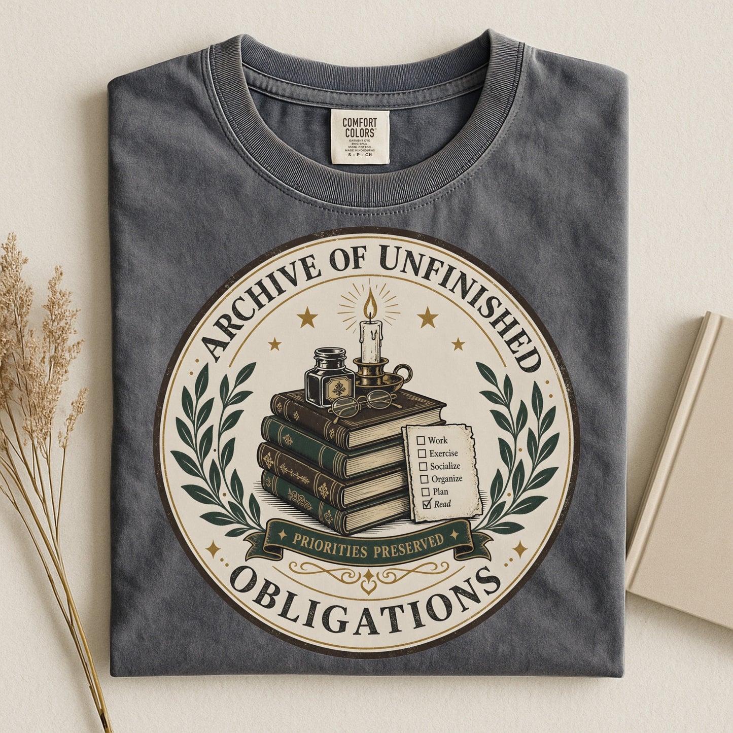 Archive of Unfinished Obligations T-Shirt