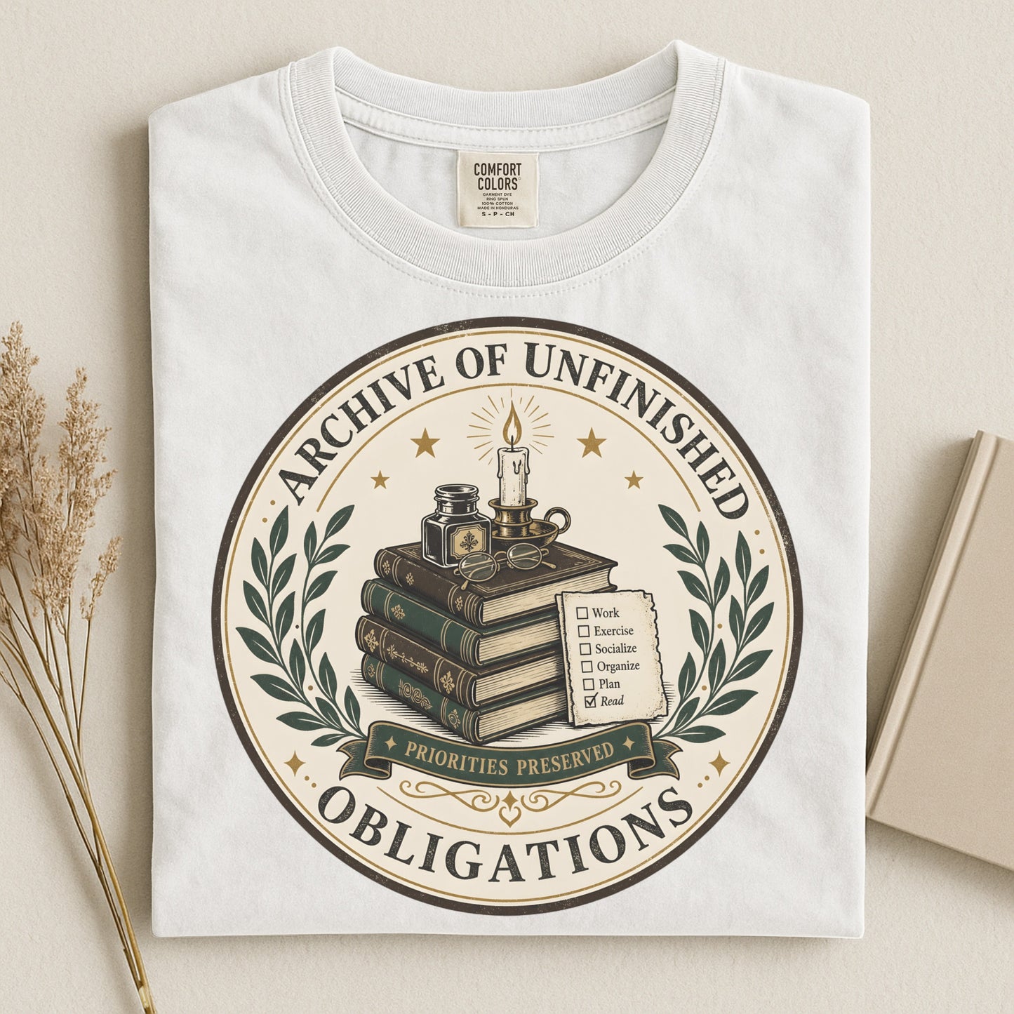 Archive of Unfinished Obligations T-Shirt
