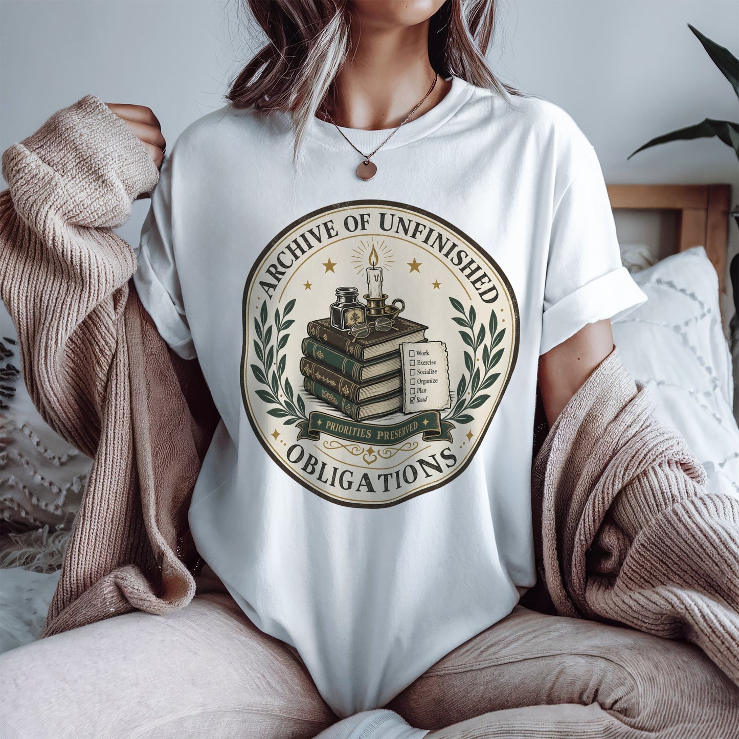 Archive of Unfinished Obligations T-Shirt