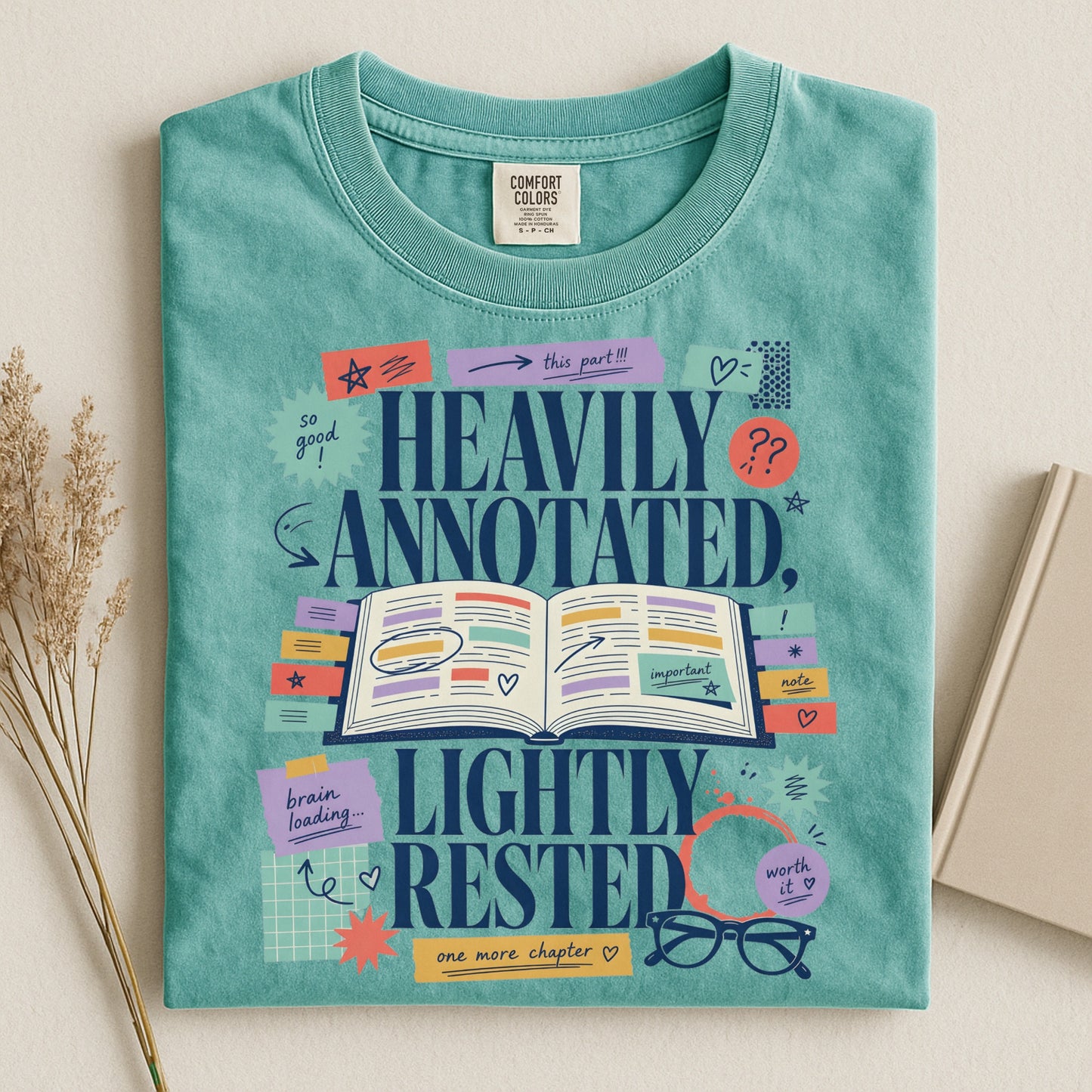 Heavily Annotated Lightly Rested - Graphic Tee