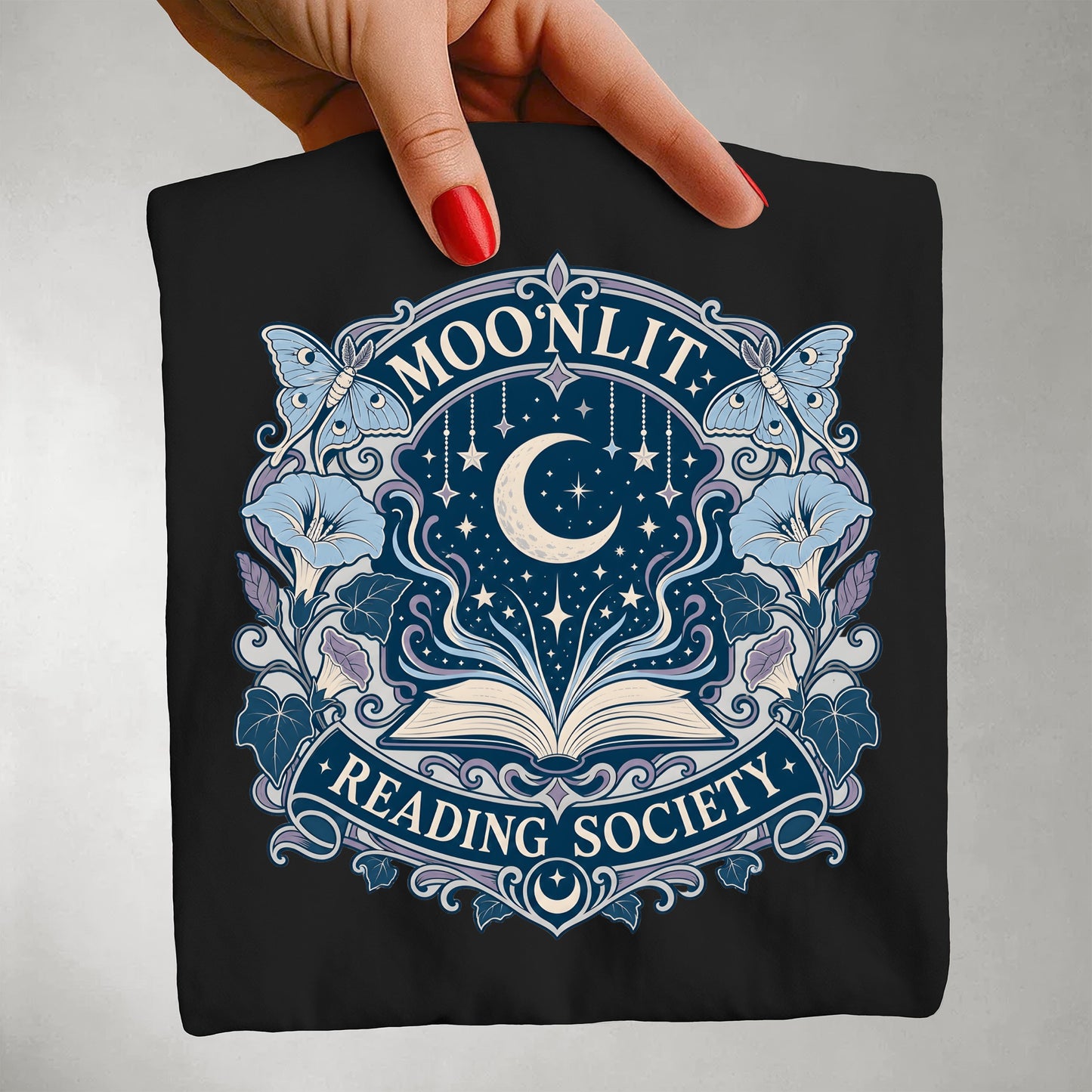 Moonlit Reading Society T-Shirt