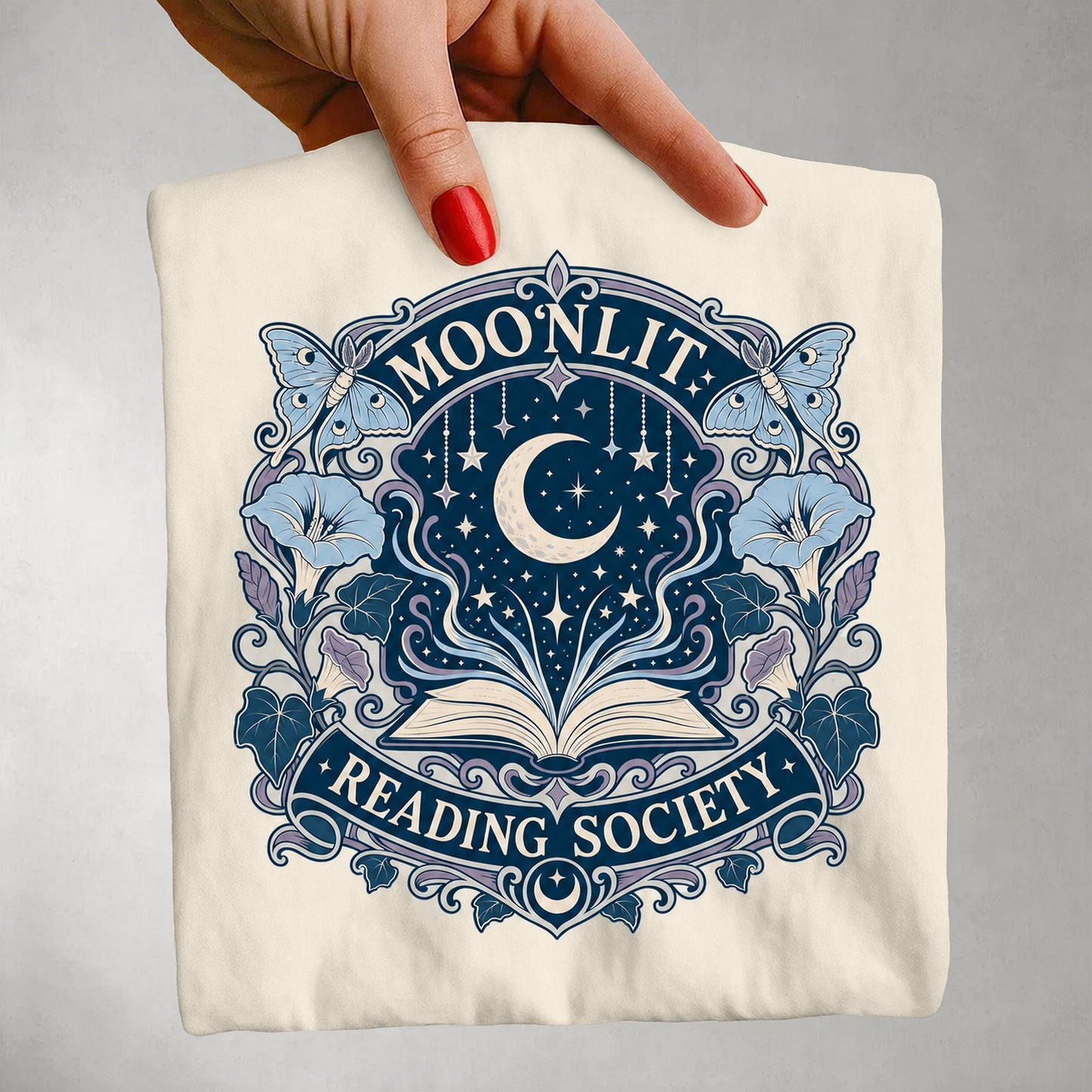 Moonlit Reading Society T-Shirt