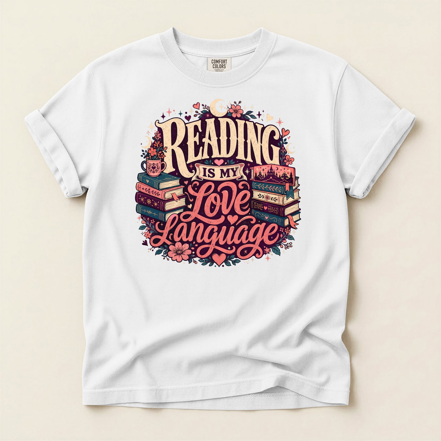 Reading Is My Love Language T-Shirt