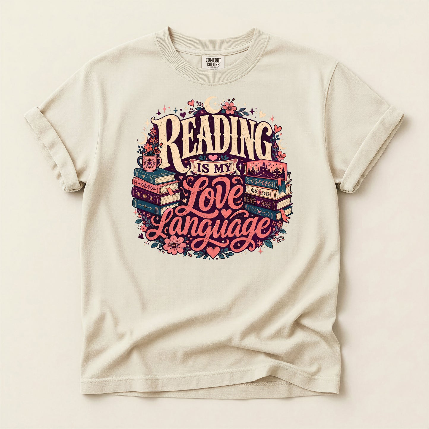 Reading Is My Love Language T-Shirt