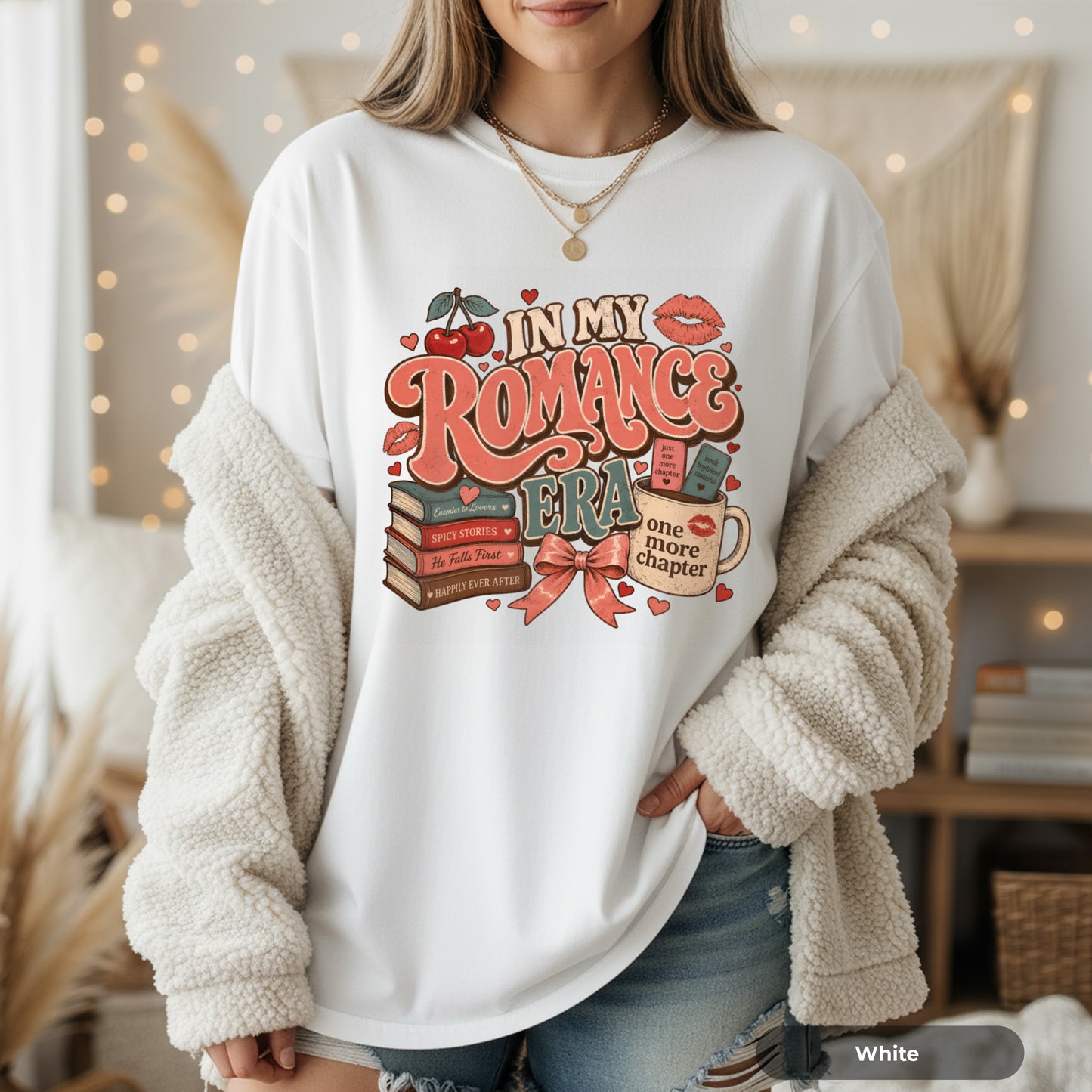 Romance Era T-Shirt — "In My Romance Era" Book Lover Tee