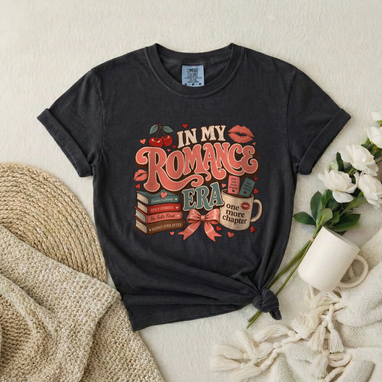 Romance Era T-Shirt — "In My Romance Era" Book Lover Tee