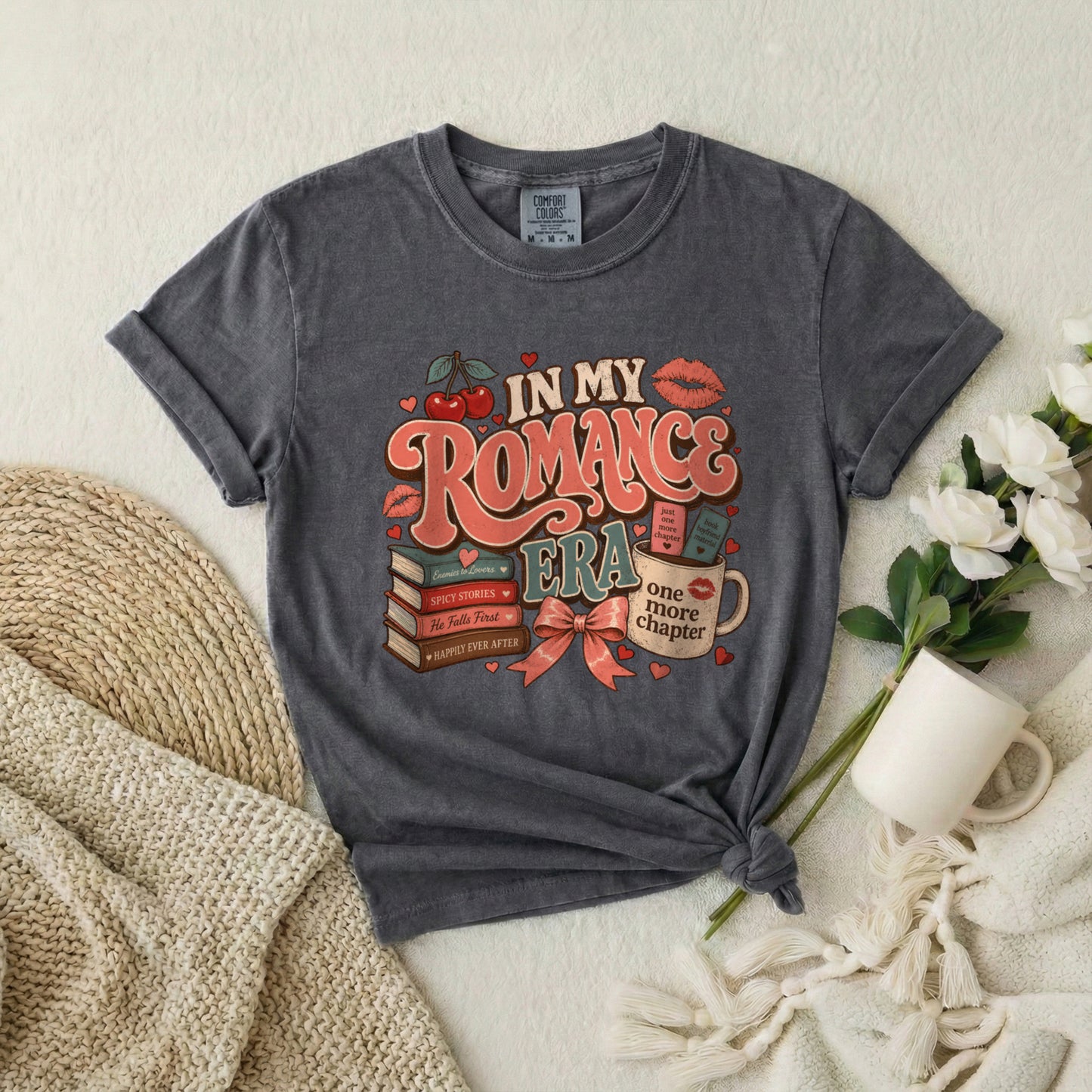 Romance Era T-Shirt — "In My Romance Era" Book Lover Tee