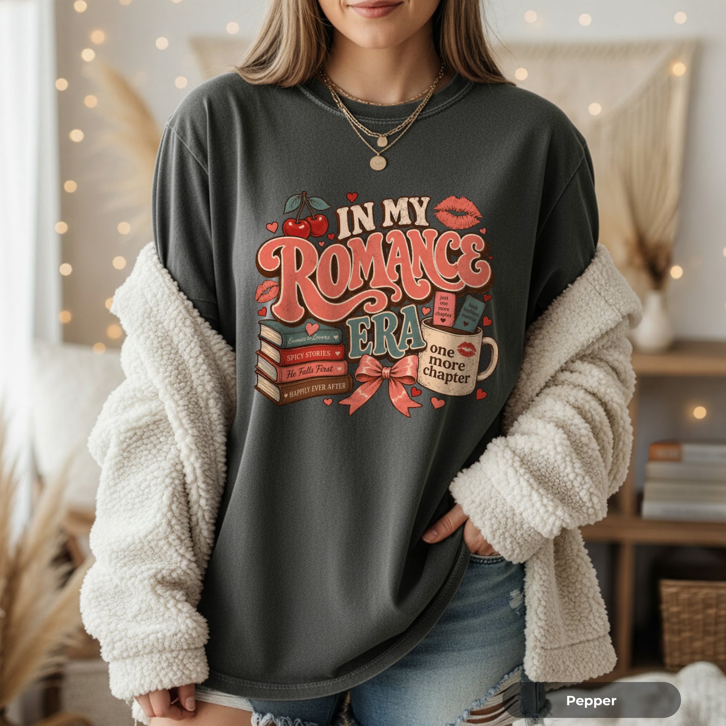 Romance Era T-Shirt — "In My Romance Era" Book Lover Tee