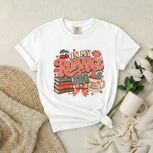 Romance Era T-Shirt — "In My Romance Era" Book Lover Tee