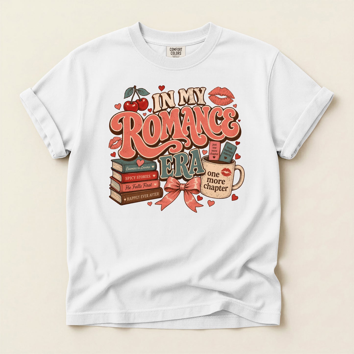 Romance Era T-Shirt — "In My Romance Era" Book Lover Tee