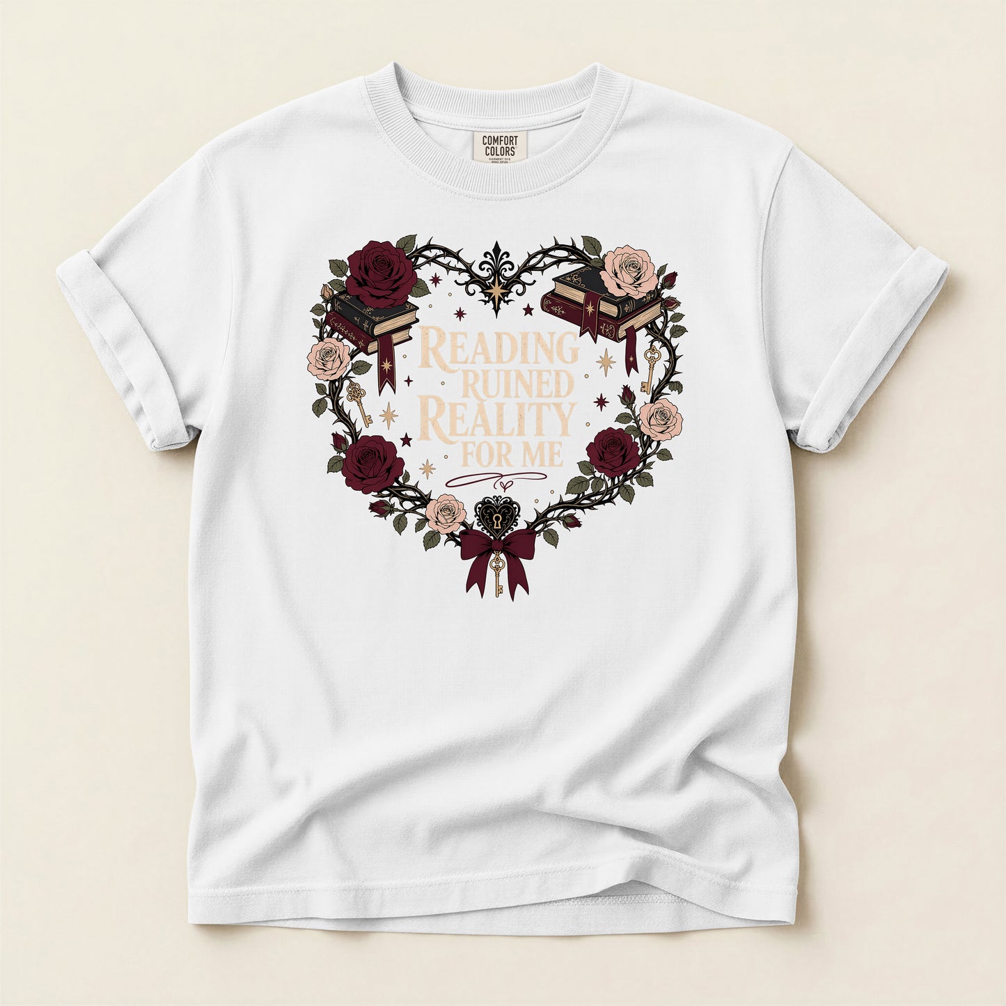 Reading Ruined Reality For Me T-Shirt
