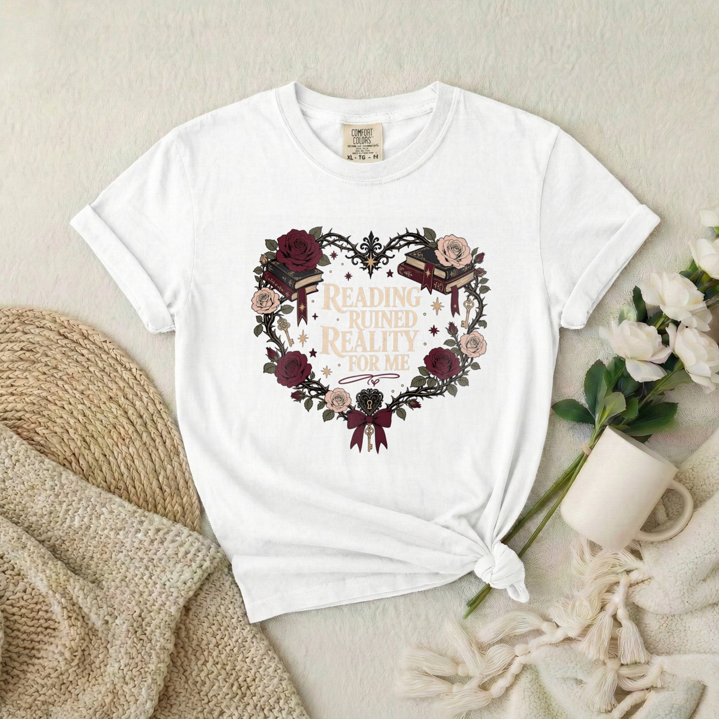 Reading Ruined Reality For Me T-Shirt