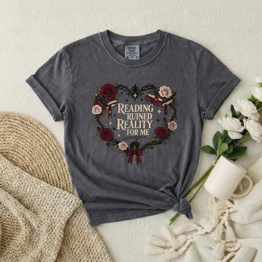 Reading Ruined Reality For Me T-Shirt