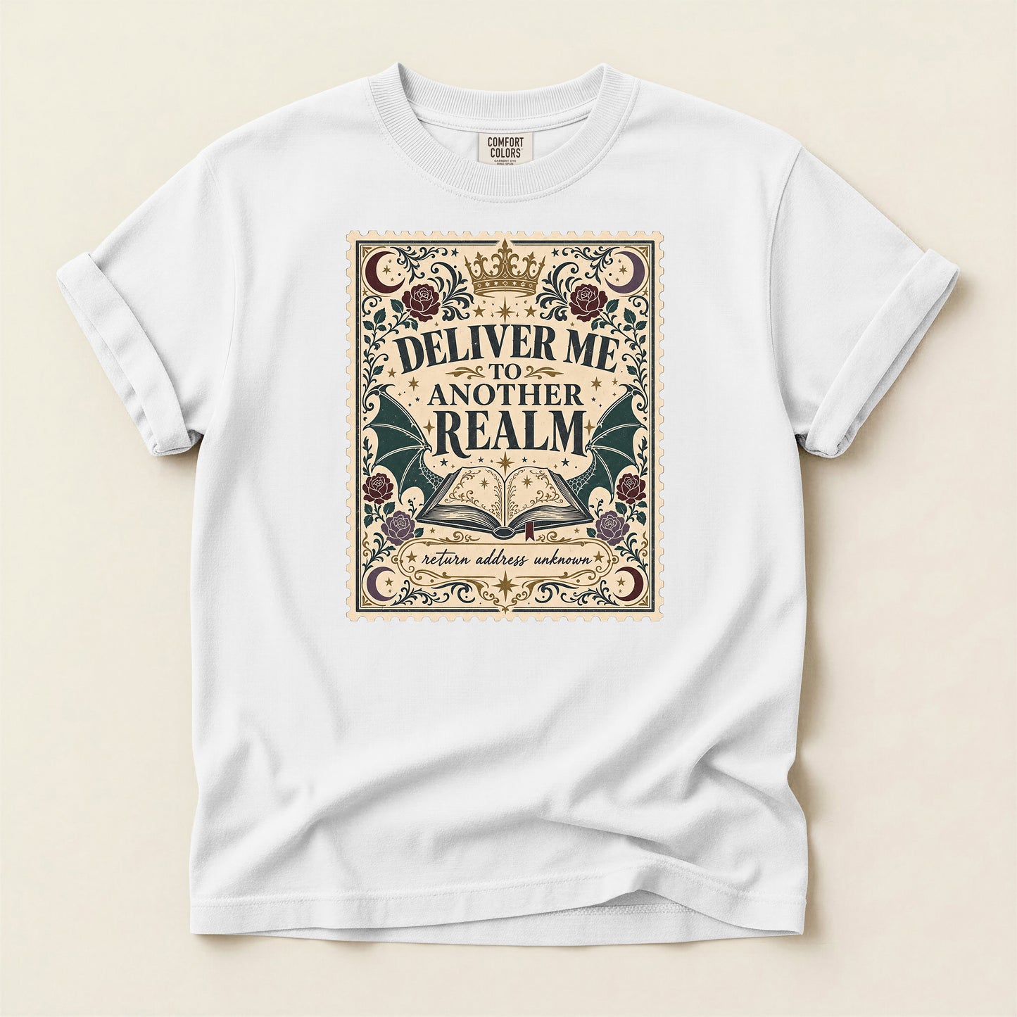 Deliver Me to Another Realm T-Shirt — Vintage Fantasy Graphic Tee
