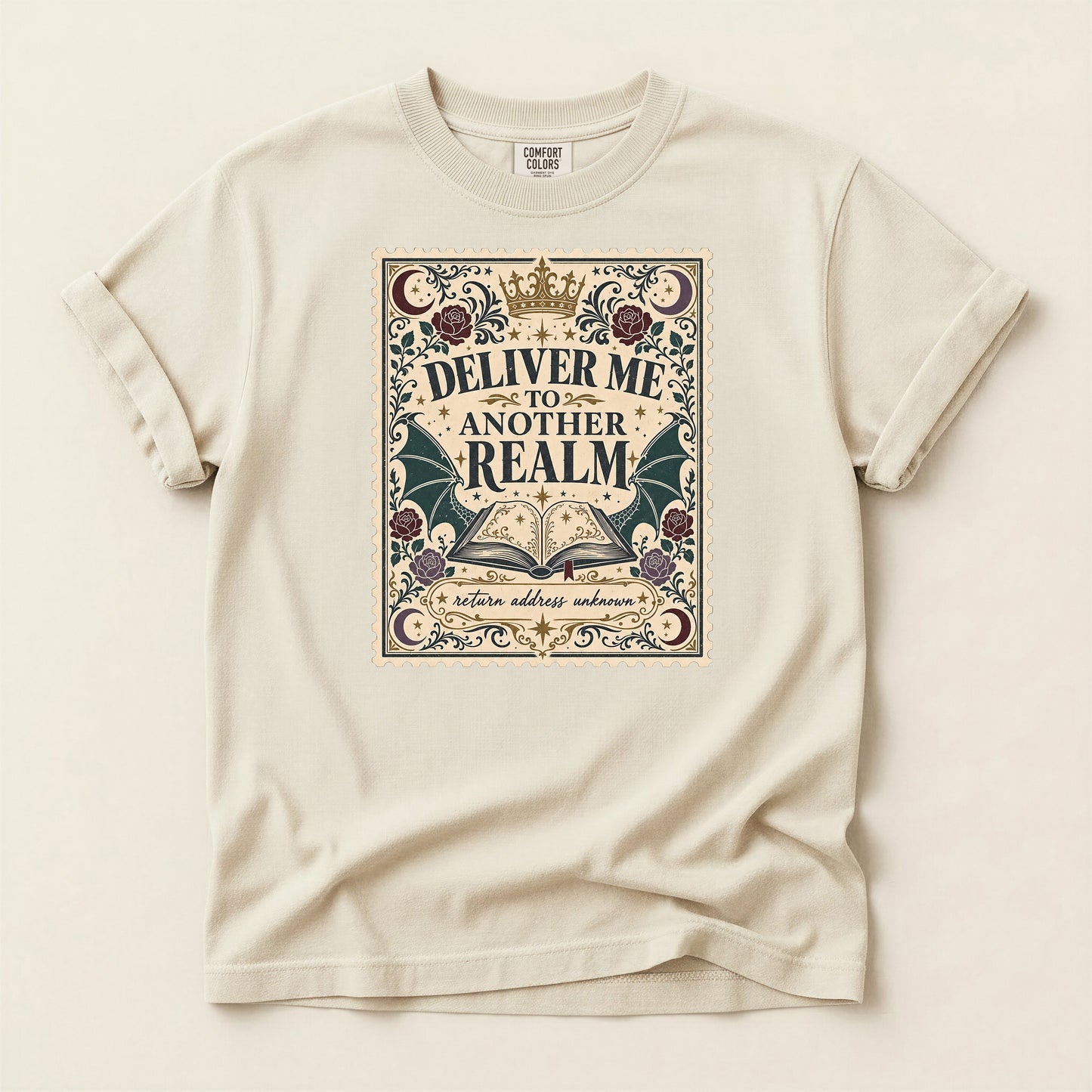 Deliver Me to Another Realm T-Shirt — Vintage Fantasy Graphic Tee