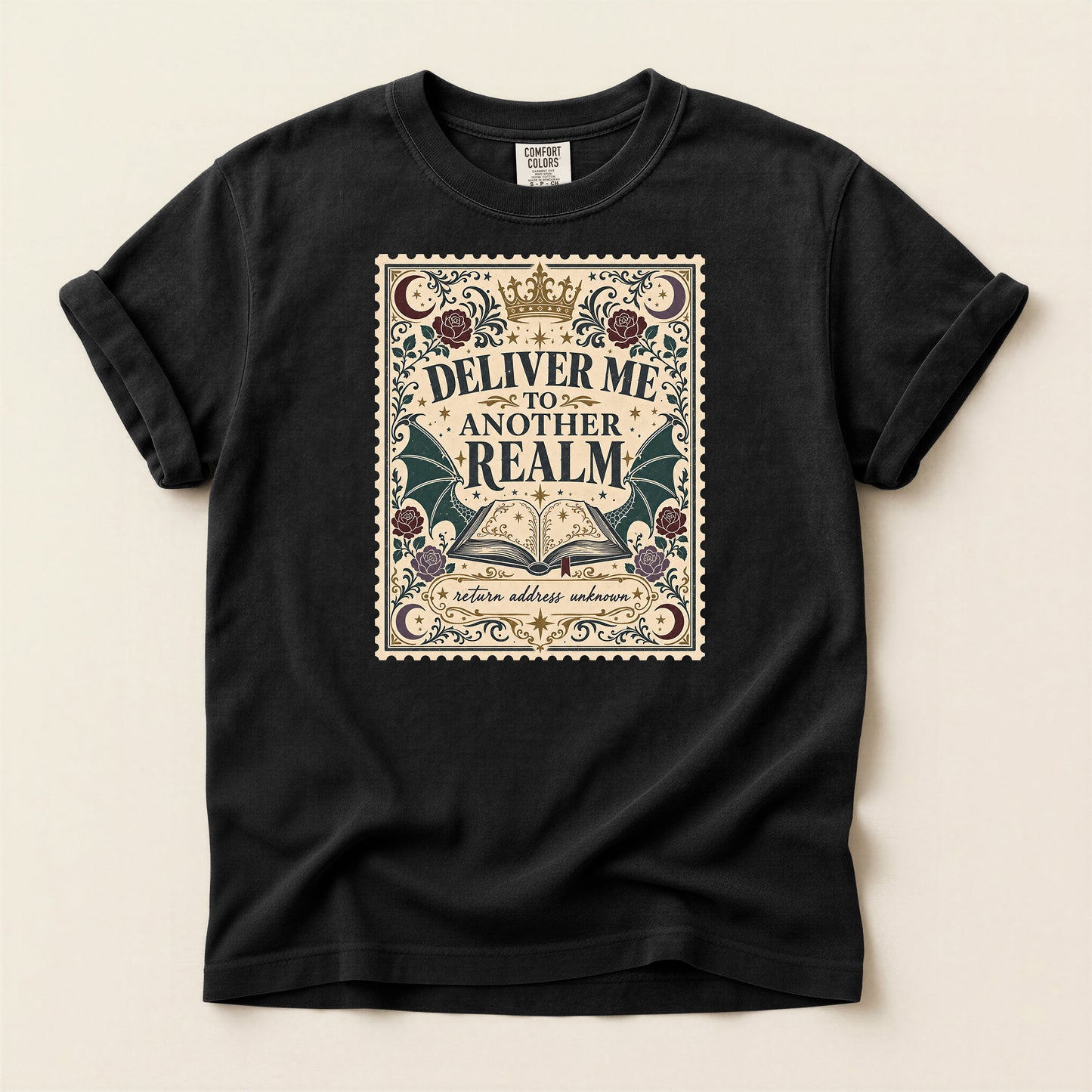 Deliver Me to Another Realm T-Shirt — Vintage Fantasy Graphic Tee