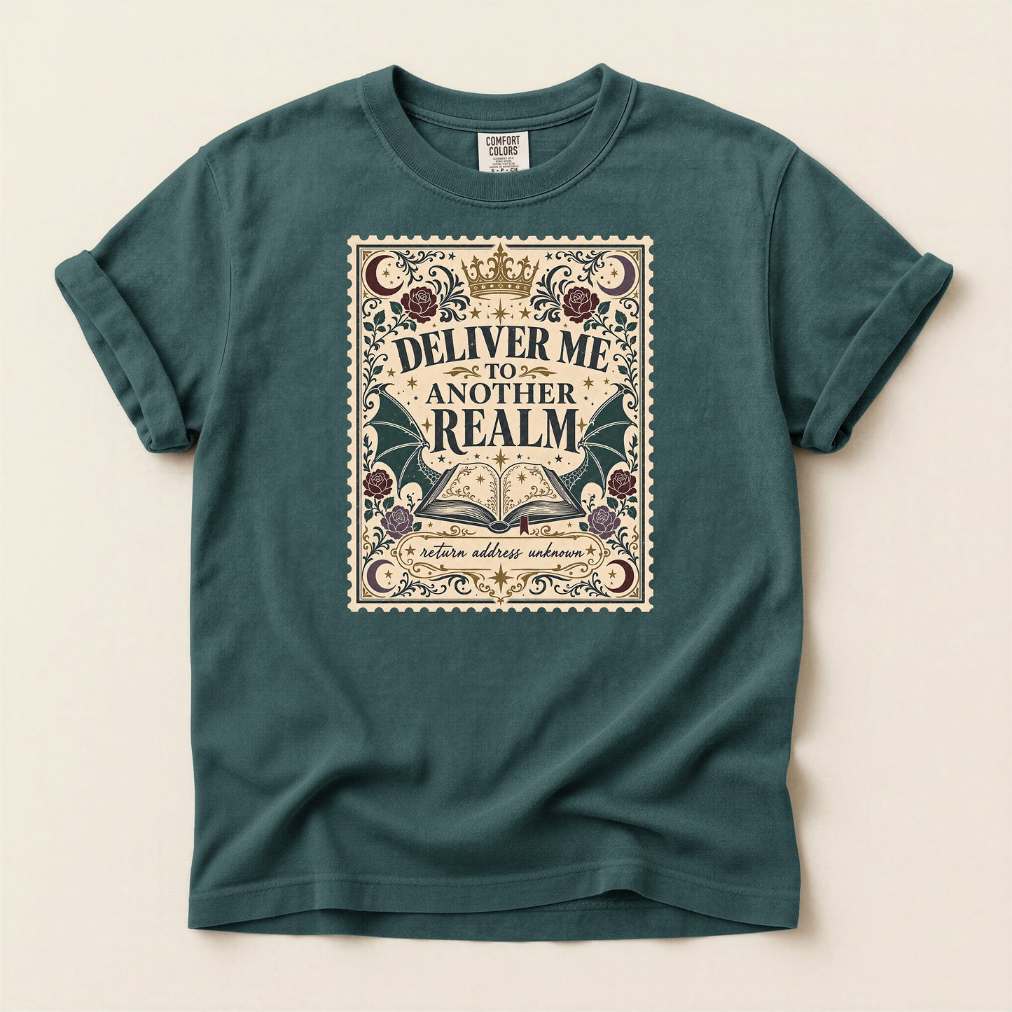 Deliver Me to Another Realm T-Shirt — Vintage Fantasy Graphic Tee