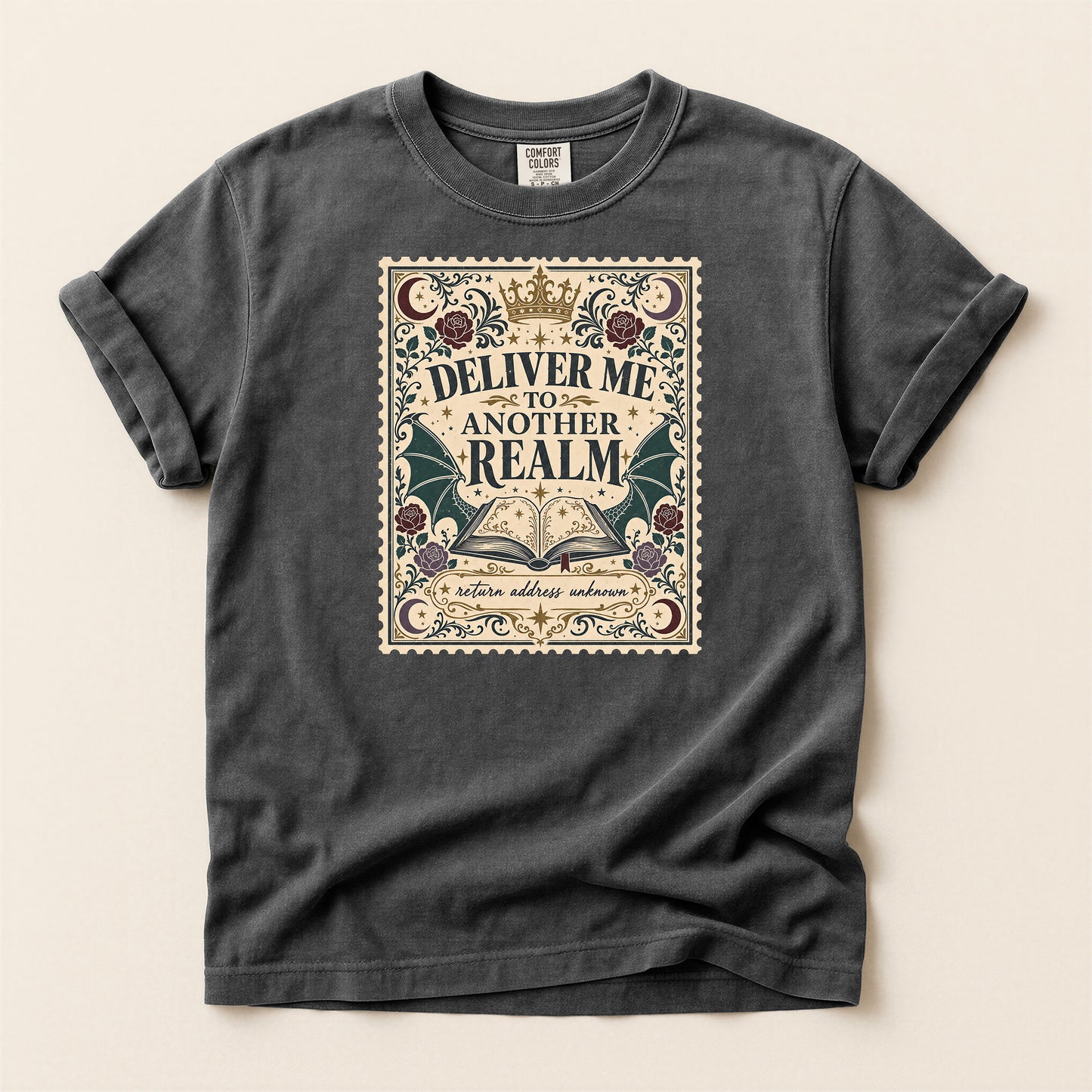 Deliver Me to Another Realm T-Shirt — Vintage Fantasy Graphic Tee