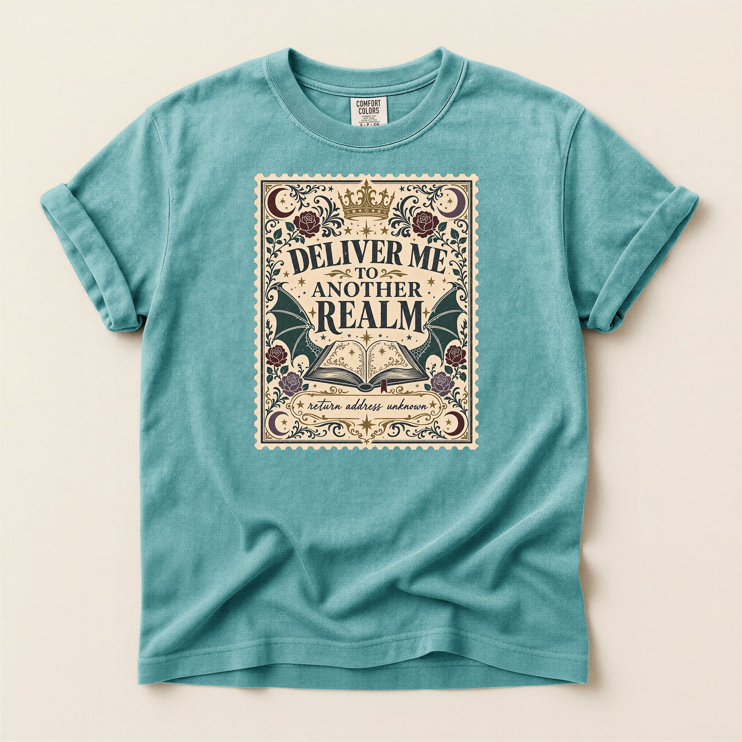Deliver Me to Another Realm T-Shirt — Vintage Fantasy Graphic Tee