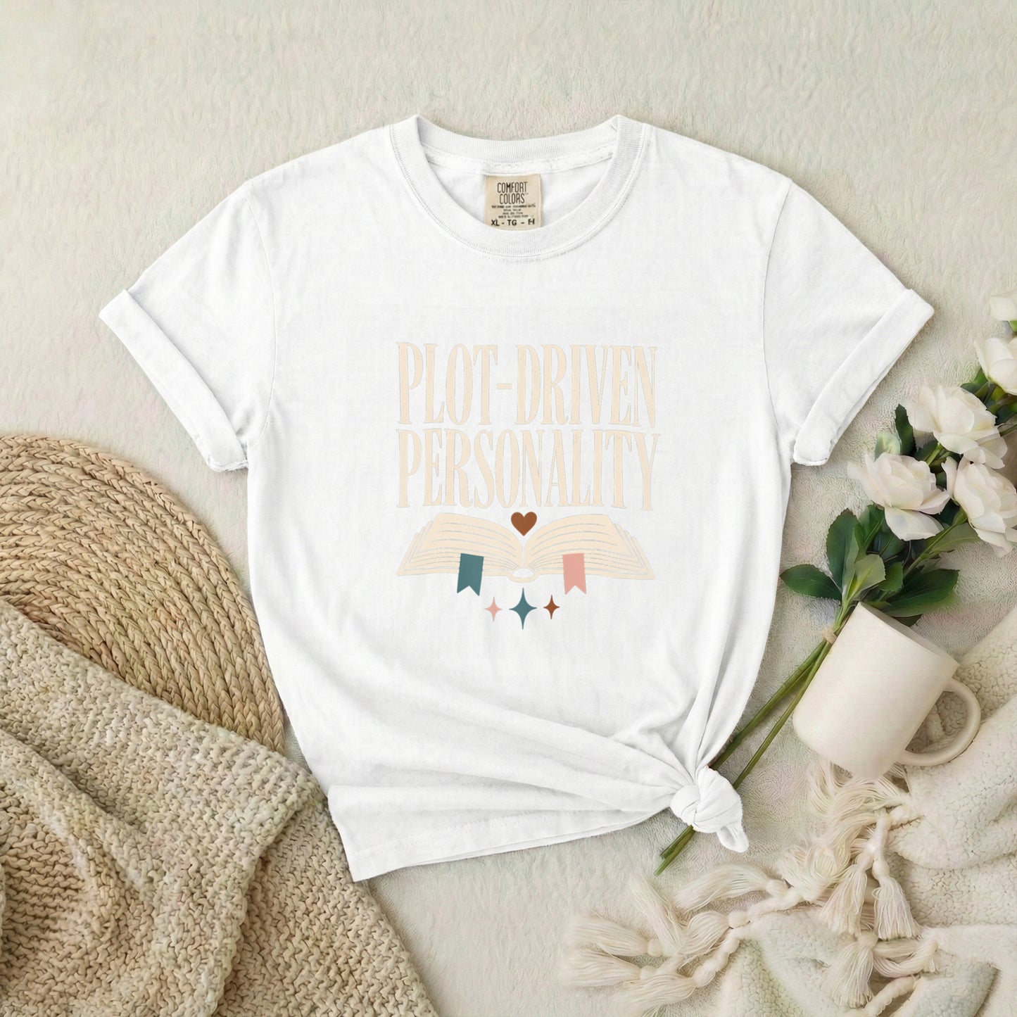 Plot-Driven Personality Book Lover T-Shirt