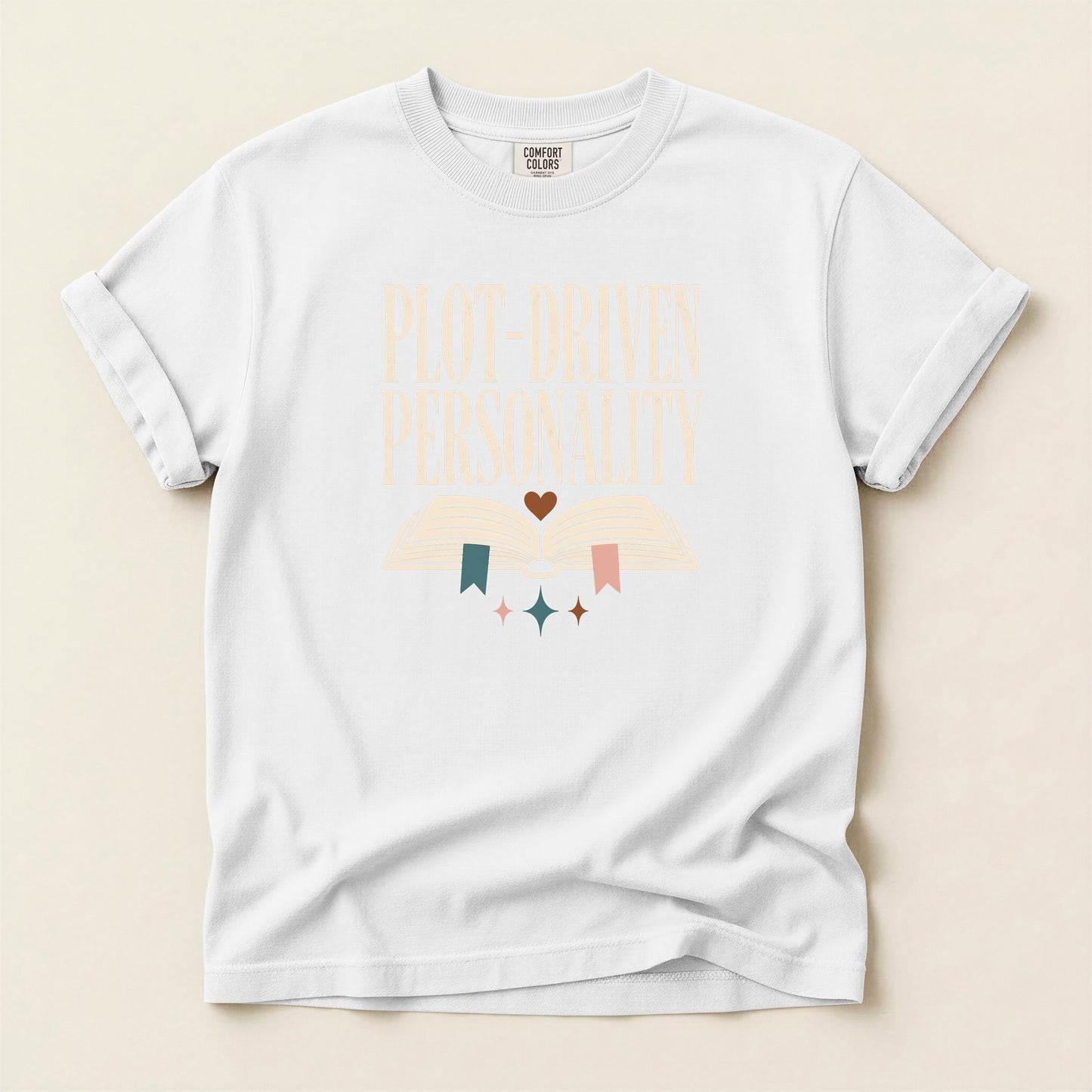 Plot-Driven Personality Book Lover T-Shirt