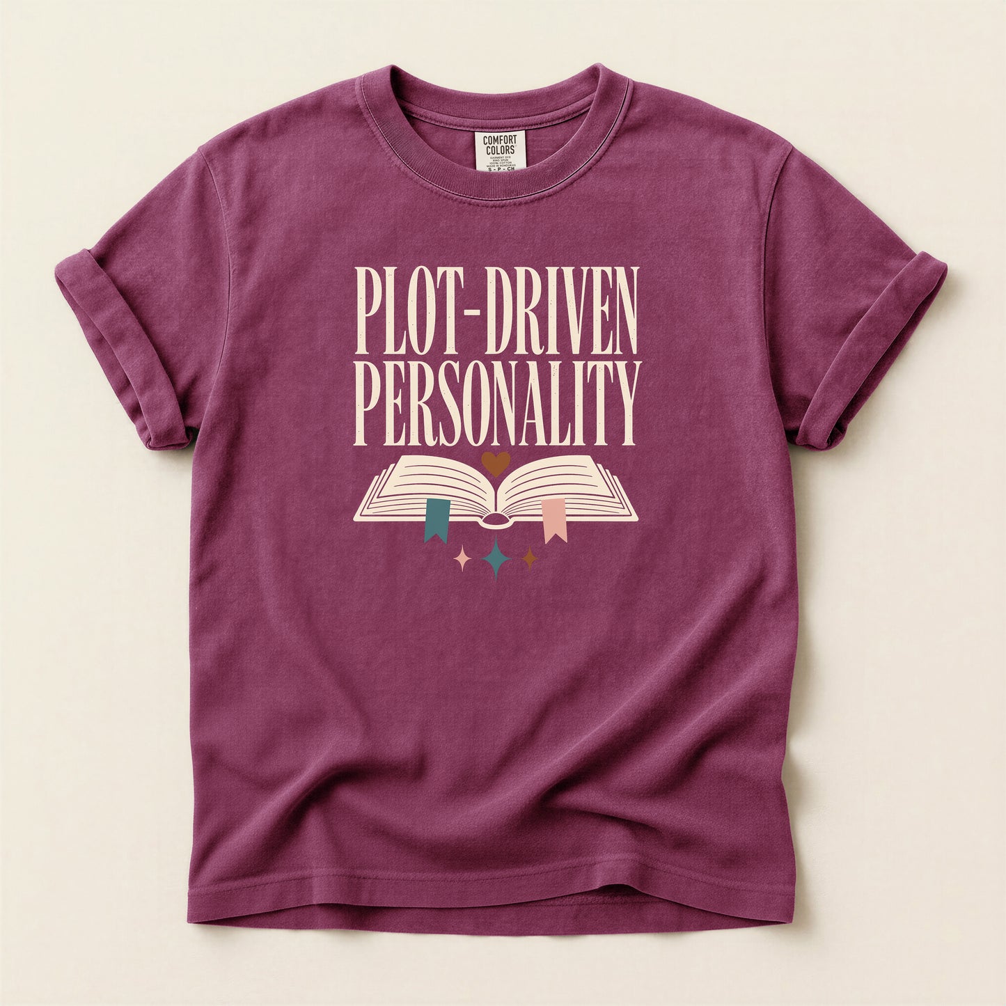 Plot-Driven Personality Book Lover T-Shirt