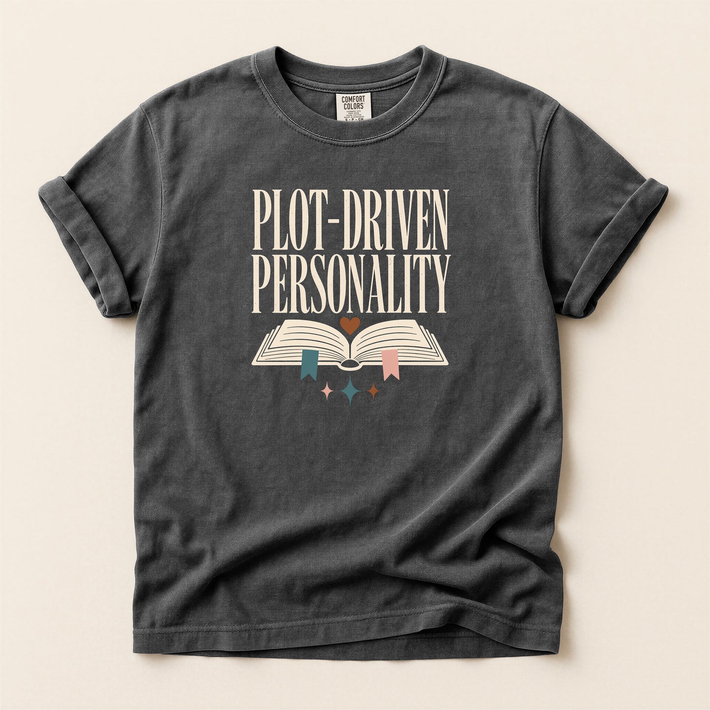 Plot-Driven Personality Book Lover T-Shirt