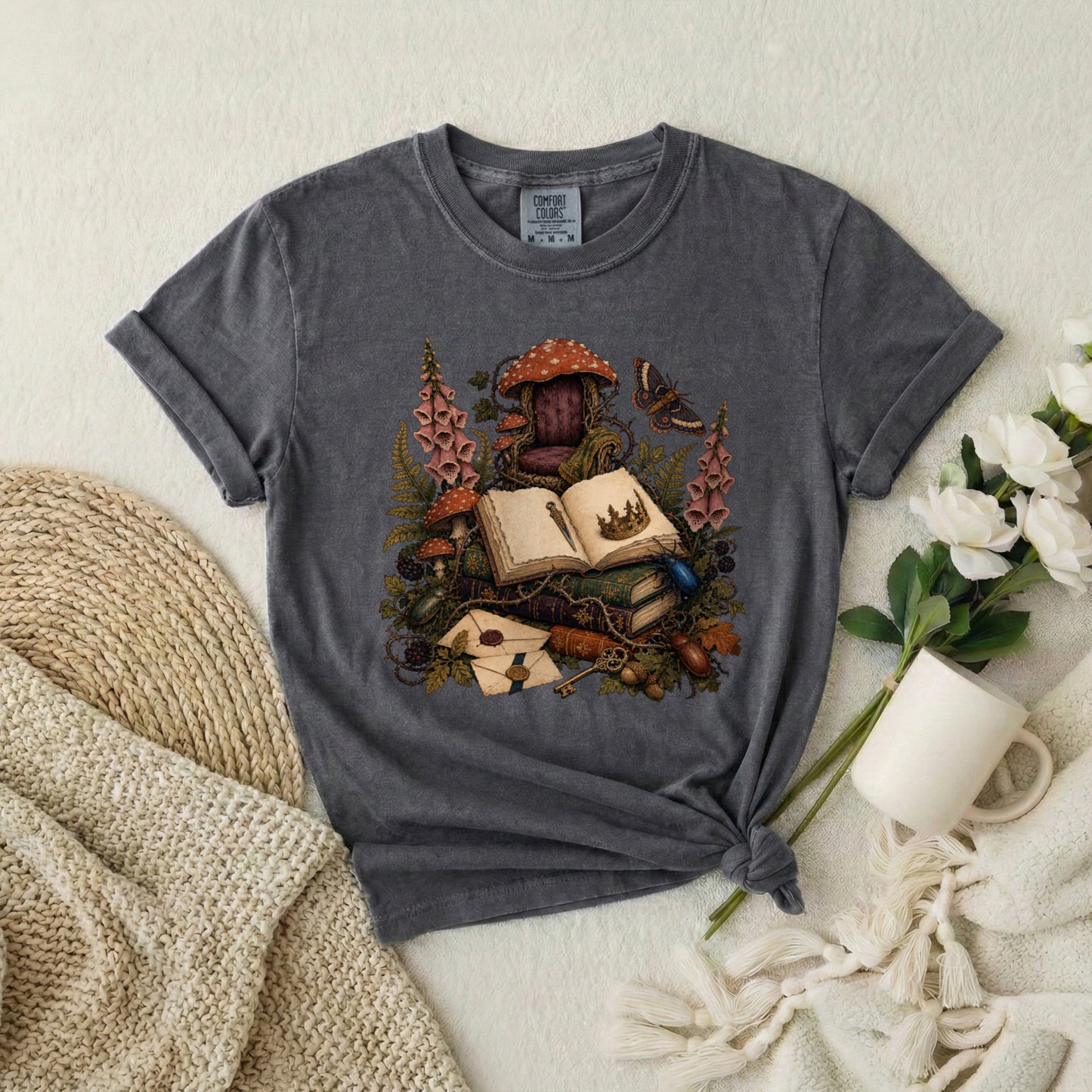 Mushroom Spellbook T-Shirt