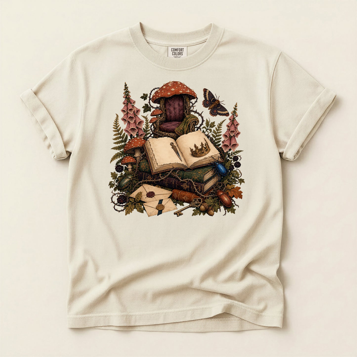 Mushroom Spellbook T-Shirt