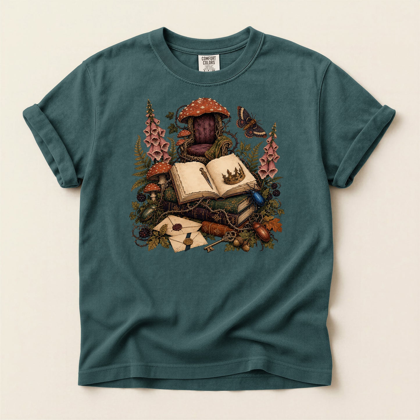 Mushroom Spellbook T-Shirt