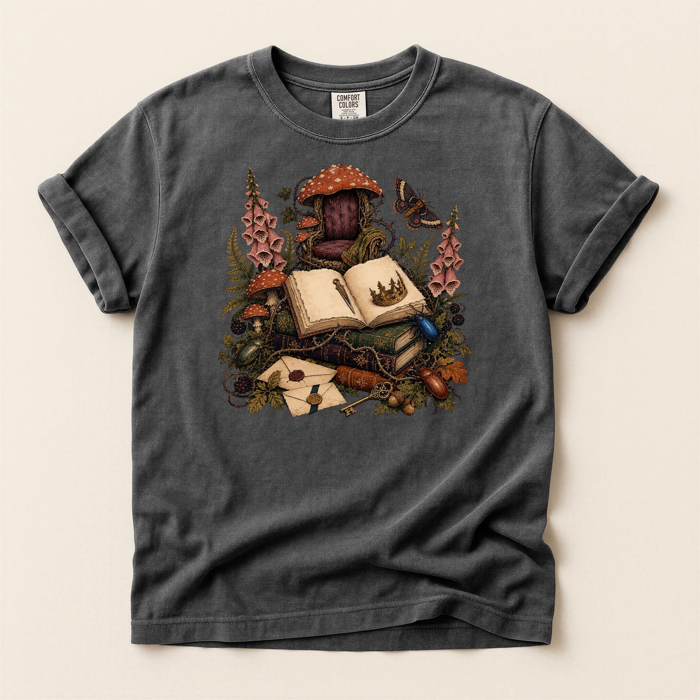 Mushroom Spellbook T-Shirt
