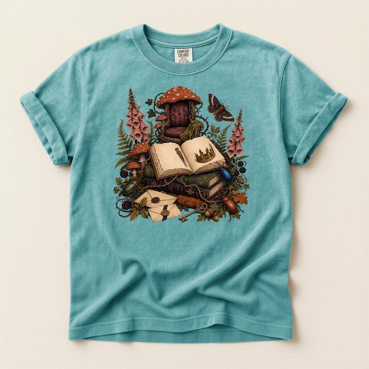 Mushroom Spellbook T-Shirt