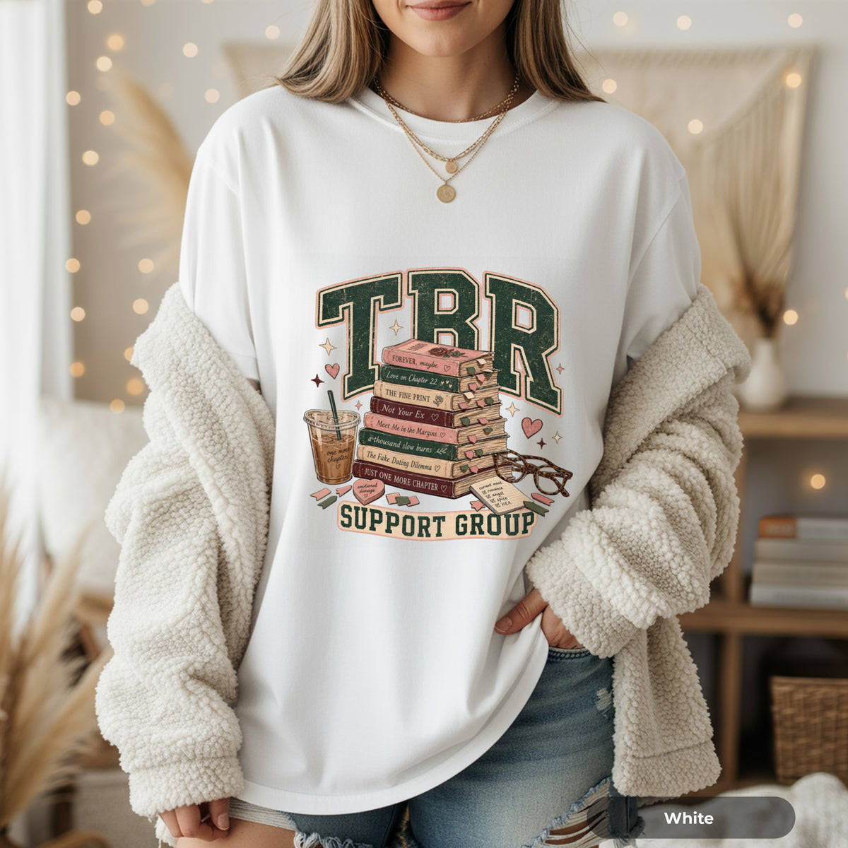 TBR Support Group T-Shirt — Book Lover Graphic Tee