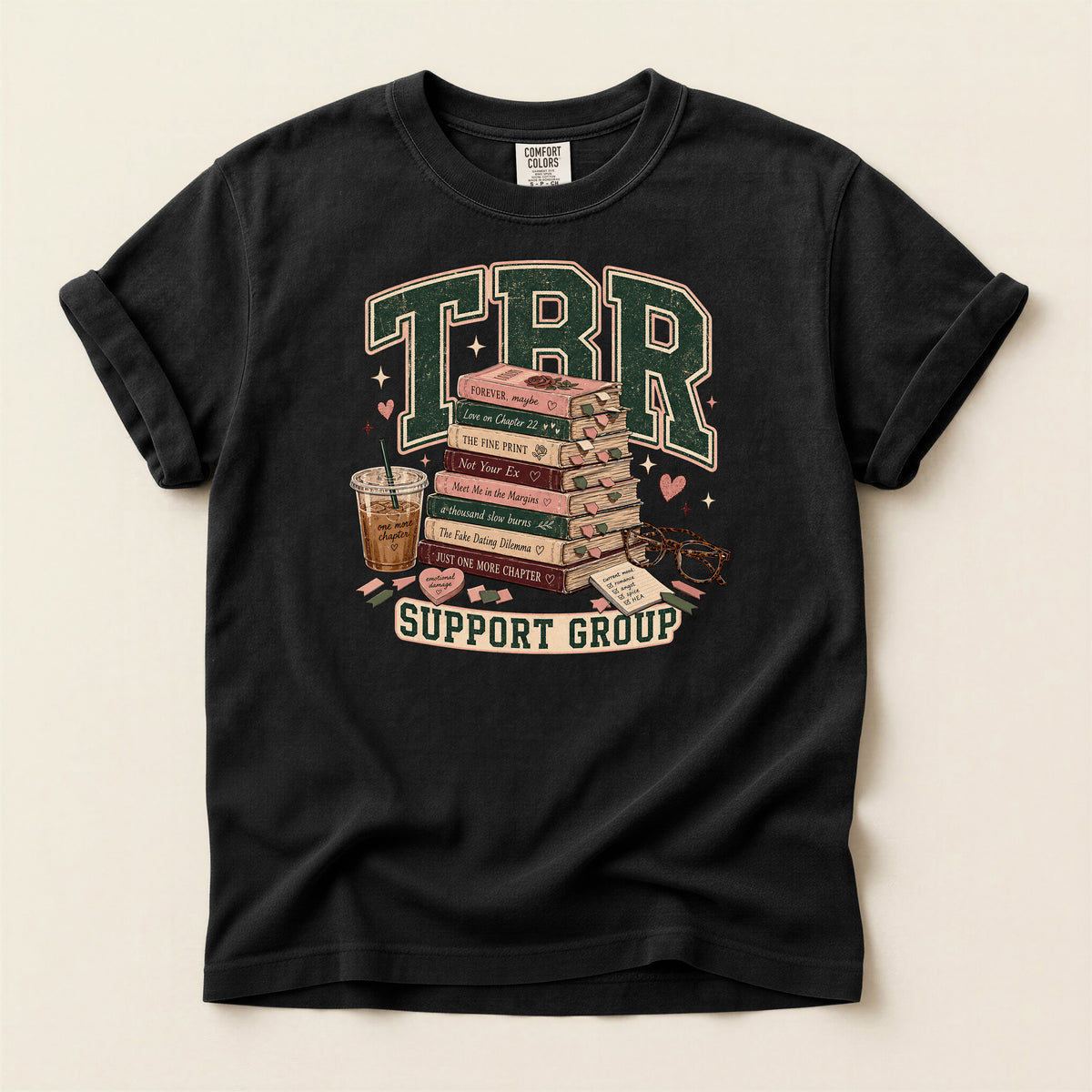 TBR Support Group T-Shirt — Book Lover Graphic Tee