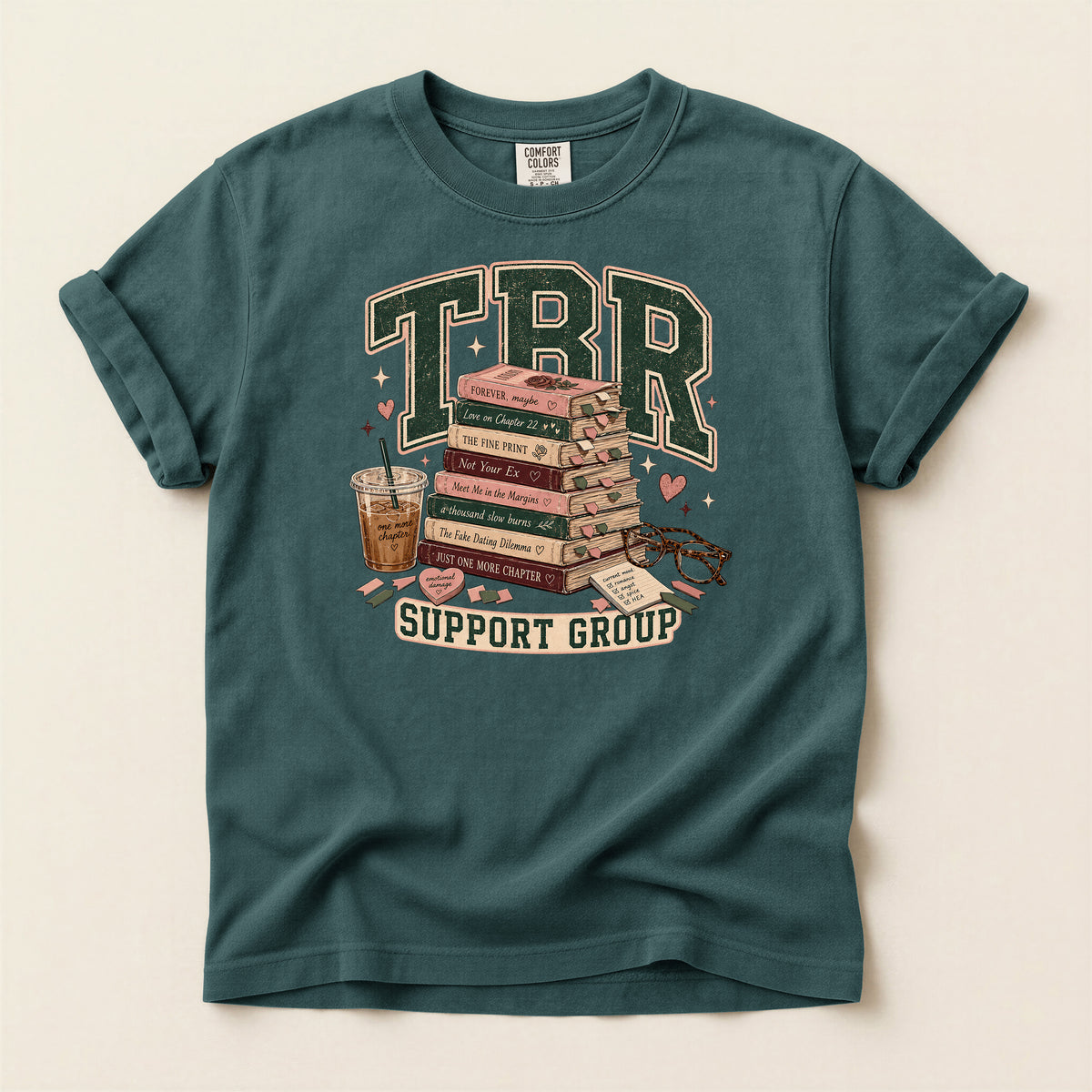 TBR Support Group T-Shirt — Book Lover Graphic Tee