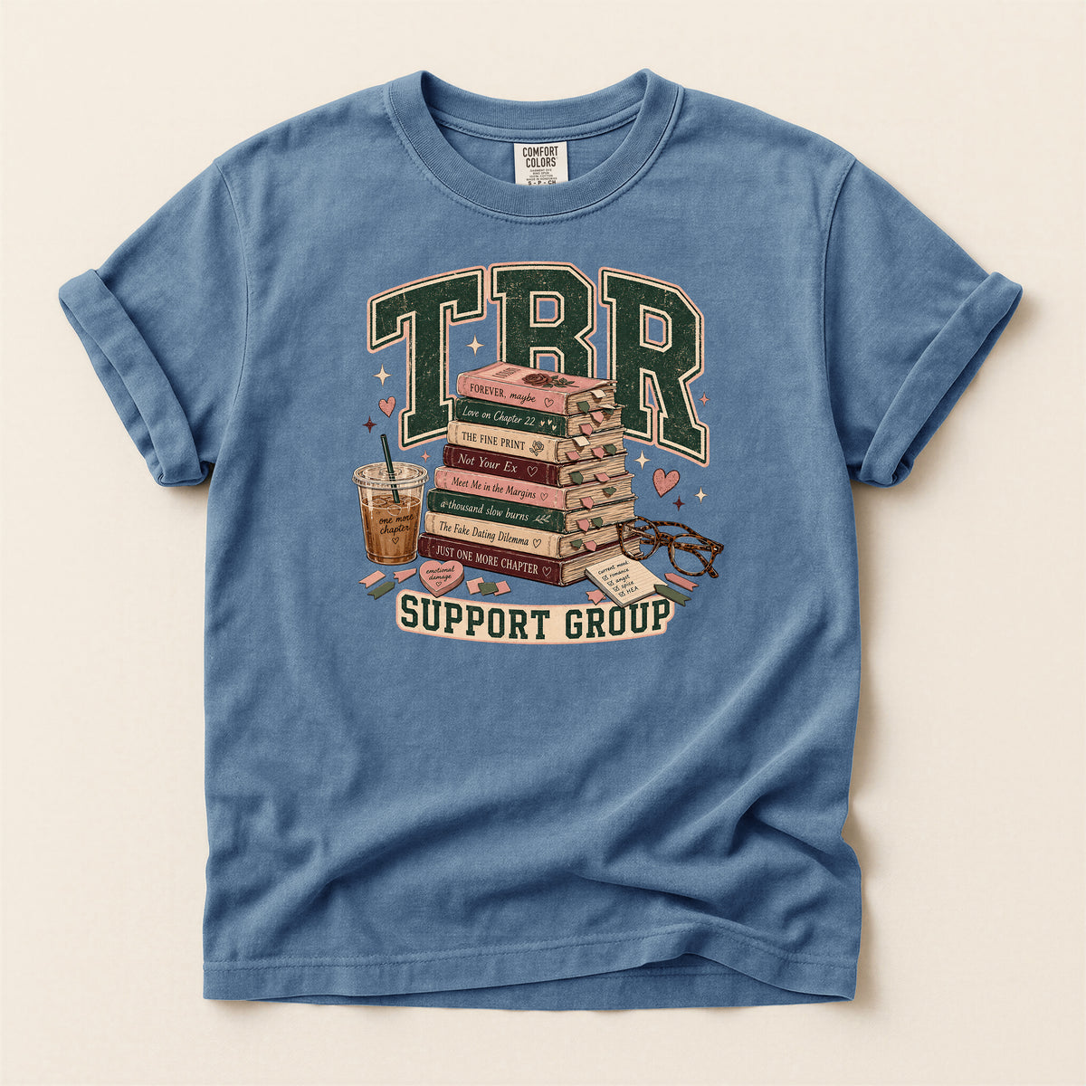 TBR Support Group T-Shirt — Book Lover Graphic Tee