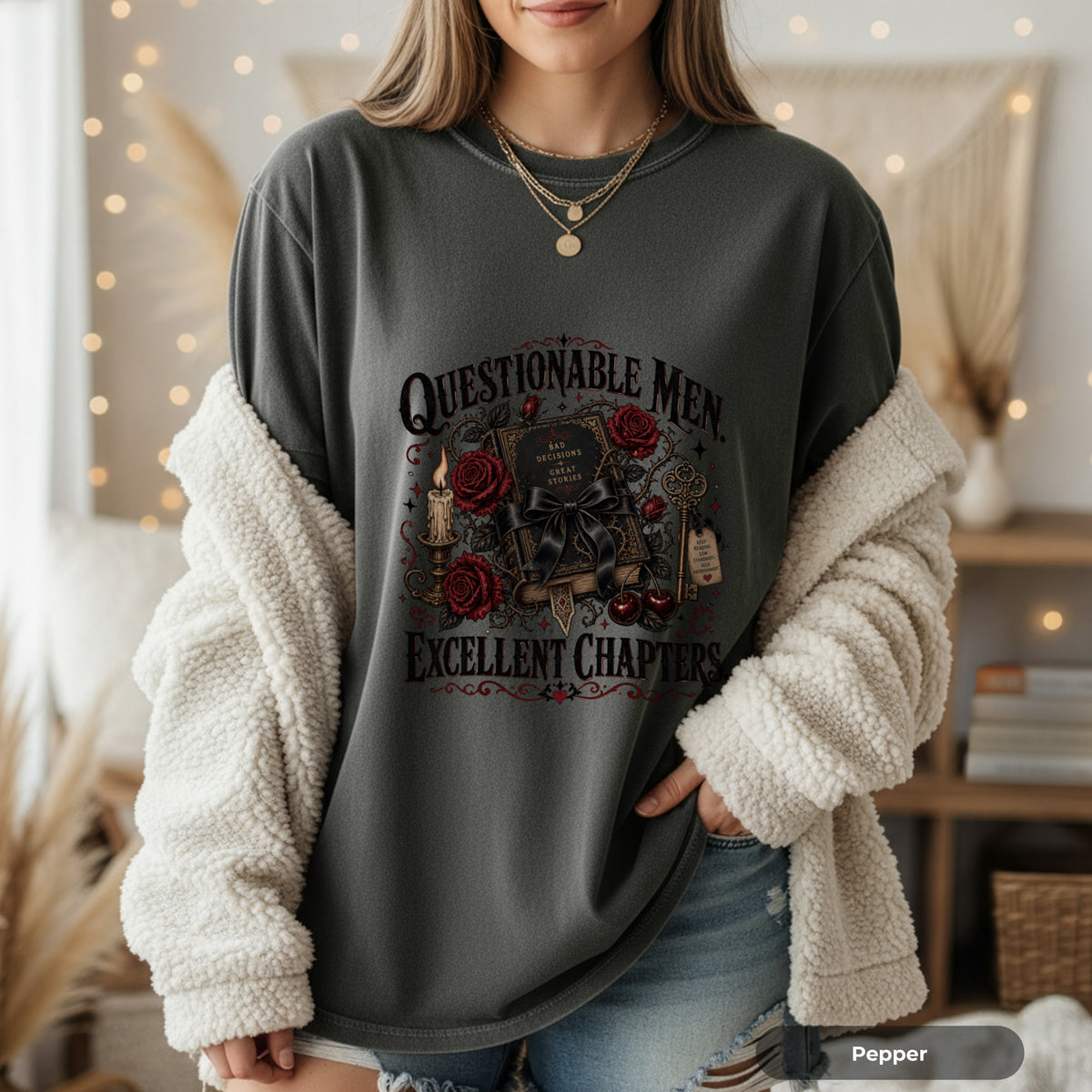 Questionable Men Reader T-Shirt
