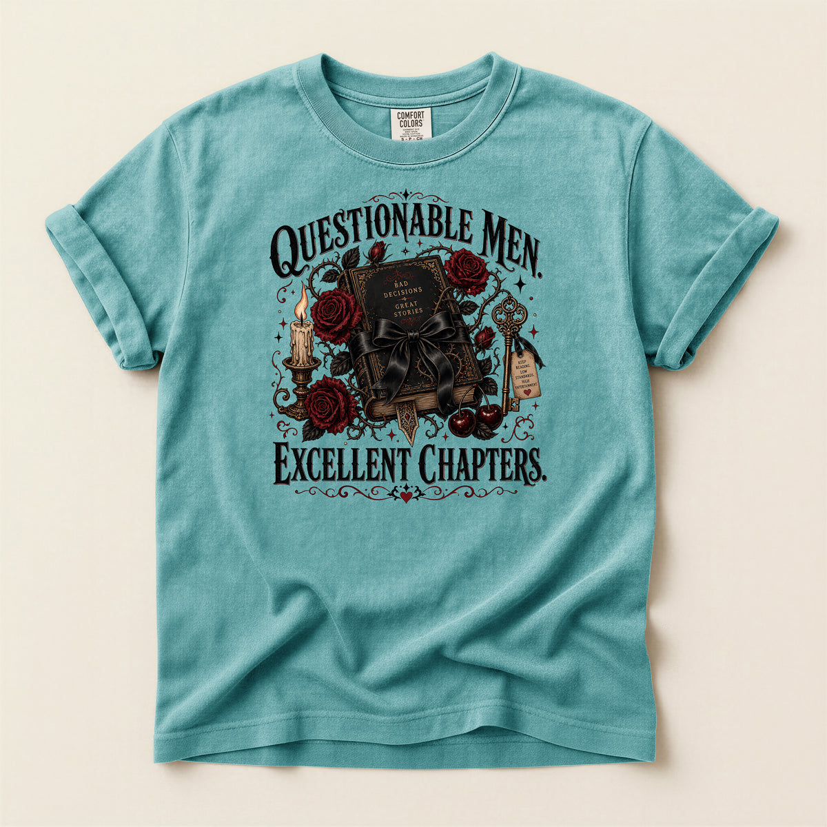 Questionable Men Reader T-Shirt
