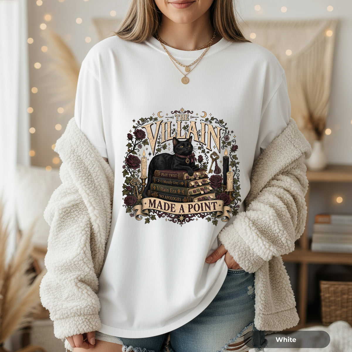 Villain Made a Point T‑Shirt
