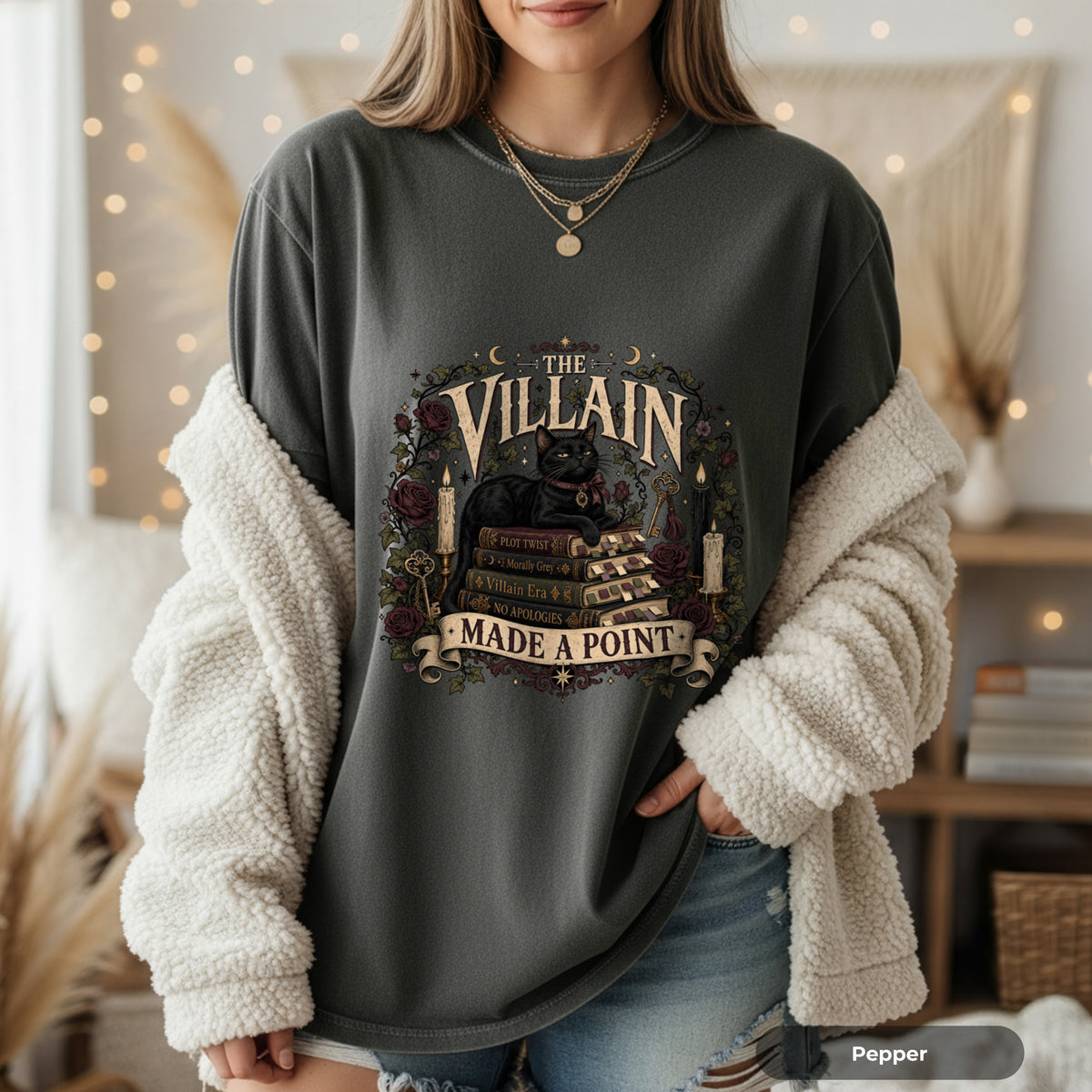 Villain Made a Point T‑Shirt