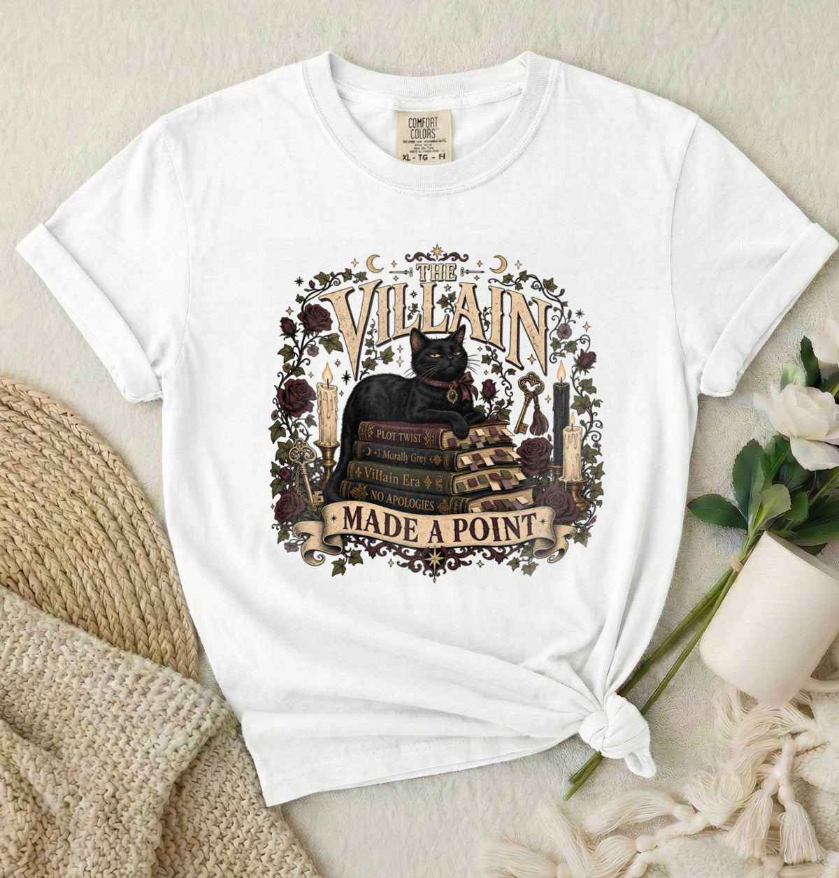 Villain Made a Point T‑Shirt