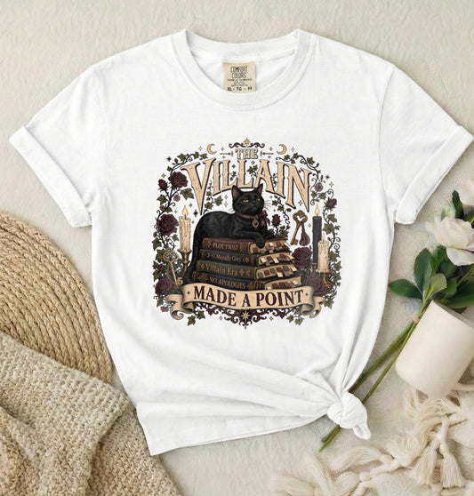 Villain Made a Point T‑Shirt