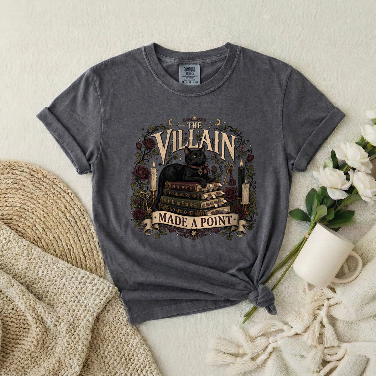 Villain Made a Point T‑Shirt