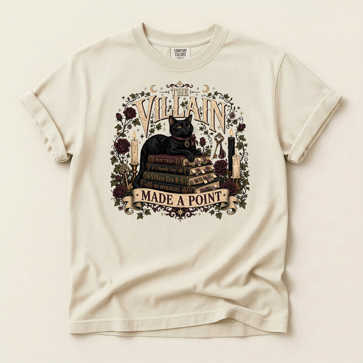 Villain Made a Point T‑Shirt