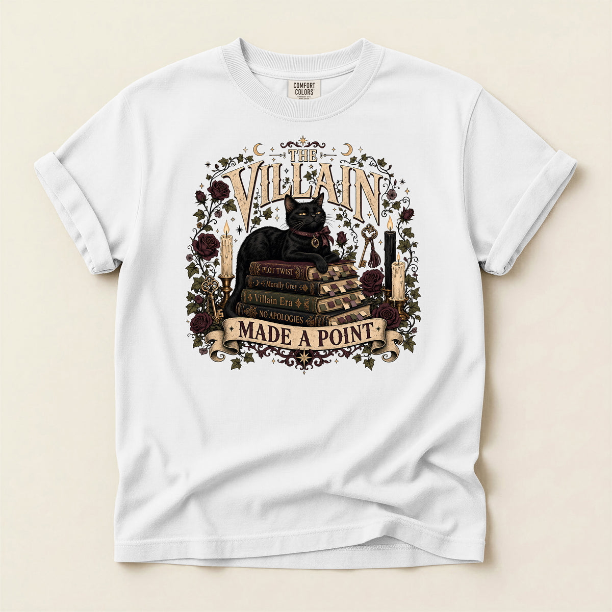 Villain Made a Point T‑Shirt