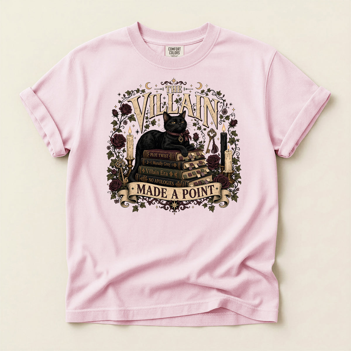 Villain Made a Point T‑Shirt